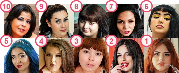 The 10 Hottest BBW Camgirls with Pretty Faces