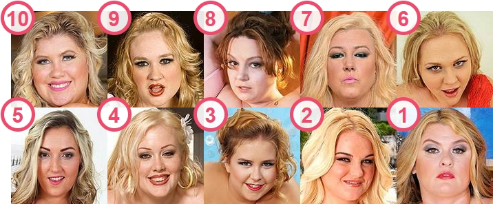 The 10 Hottest Blonde BBW Pornstars as Voted by Fans